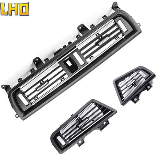 Car Front Row Center/Left/Right Side Air Conditioner Air Vent Grille A/C Wind Outlet Panel Cover For BMW 5 Series F10 F18