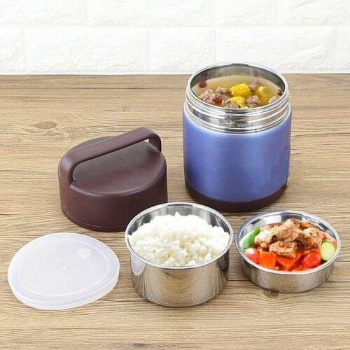 304 Large Stainless Steel Childrens Thermos Lunchbox Thermos For Hot Food with Containers Vacuum Flasks Thermoses Thermo Mug