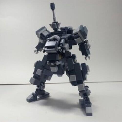 DIY STEM MOC Mecha Bricks Small Particle Building Blocks Educational Toy Set