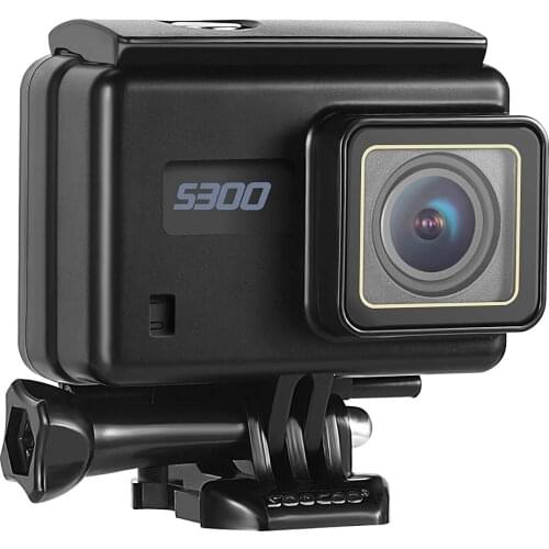 Soocoo S300 action camera 4k 30FPS 2.35" Touchscreen wifi microphone Mic remote control case camera sport camera 4k