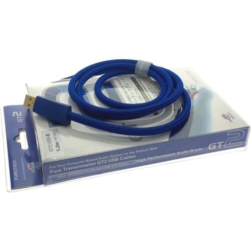 Hi End Furutech GT2 USB A To B Silver-Plated OCC Copper Audio Digital Cable