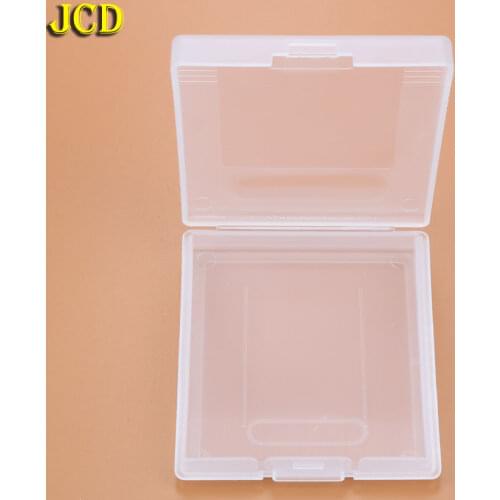 JCD 1pcs Plastic Game Cartridge Case for GBC GBP for Nintend GameBoy Color Games Card Cartridge box 75x65x15 mm