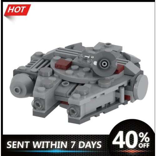 Space Series Star Movie Fighter Accurated MillennaryFalconed Microfighter Building Blocks Bricks Toys For Kids Gifts