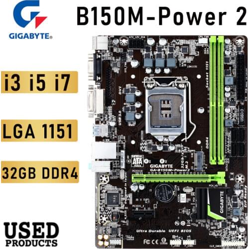 Asus B150M-A/M.2 Motherboard Socket LGA 1151 Core i7 i5 i3 Pentium Celeron M.2 desktop 100% Original DDR4 SATA3 Mainboard Used