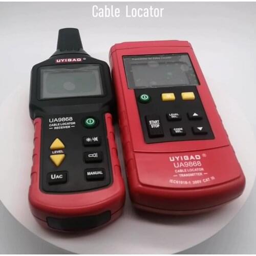Metal Pipe Detector Tester Line Tracker Cable Location Device Easily Cable Finder Underground Wire Cable Locator