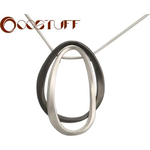 Trend Decorative Jewelry for Women Long Chains Necklace Silver Color Suspension Pendants 2021 Fashion Statement Unusual Chokers