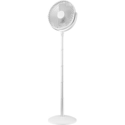 Portable Travel Mini Ventilation Fans USB Powered Convenient Telescopic Cordless Floor Standing Fan Oscillation Air Cooler Fan