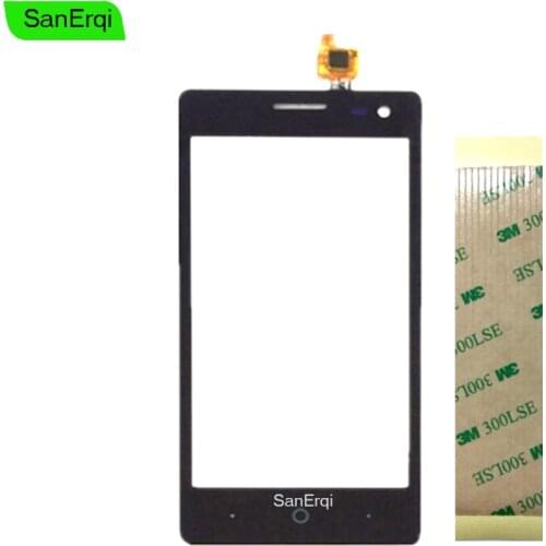 SanErq High Quality Tested For ZTE Blade GF3 GF 3 Touch Screen Sensor Digitizer Display Panel Glass Front Panel