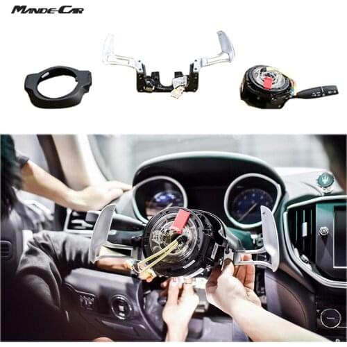 Silvery color Shift Paddles for Maserati Ghibli