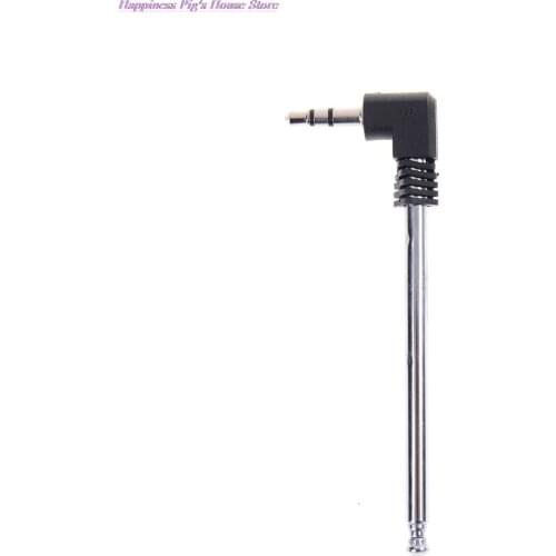 250mm Length Telescopic Antenna 3.5mm Male Plug Connector For FM Radio 1PCS