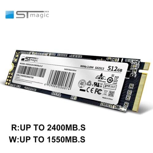 Stmagic M.2 ssd M2 256gb 512gb PCIe NVME 1T Solid State Drive 2280 Internal Hard Disk hdd for Desktop Laptop 2400MB/S High speed