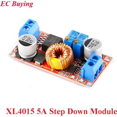 XL4015 5A DC to DC CC CV Lithium Battery Buck Step Down Charging Board Led Driver Charger Power Supply Module Converter