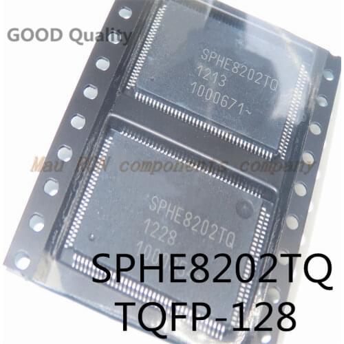 1PCS/LOT SPHE8202TQ SPHE8202 TQFP-128 EVD Car DVD decoder chip