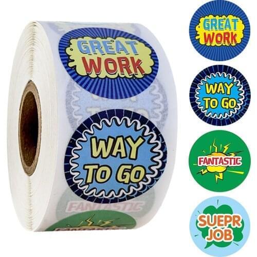 50Pcs/wad Round Cartoon game Seal Labels Handmade Stickers 1 inch 4 styles Scrapbooking Paper Stickers Stationery Sticke