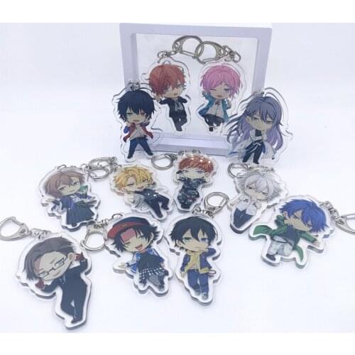 Anime Acrylic Keychain Hypnosis Microphone Division Rap Battle SAMATOKI AOHITSUGI Yamada Ichiro Pendant Keyring Toy Cosplay Gift