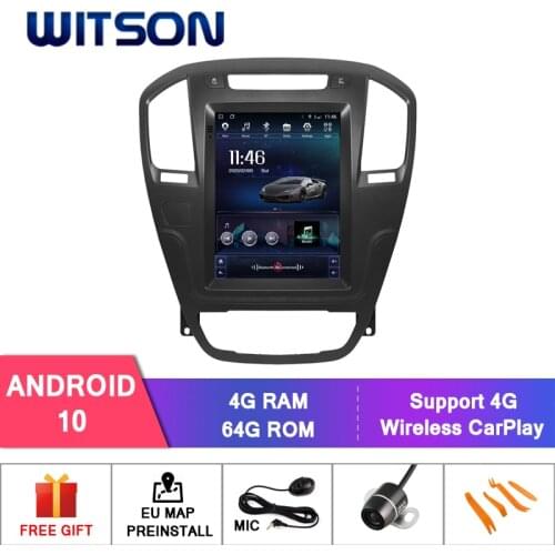 WITSON Android 9.0 For OPEL INSIGNIA 2008-2011 VERISON 4GB 64GB GPS NAVIGATION AUTO STEREO +DVR/WIFI+DSP+DAB+OBD+TPMS
