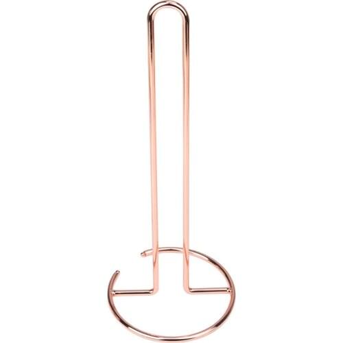 Kitchen Roll Holder Tissue Shelf Bathroom Organizer Freestanding Stainless Steel Paper Towel Rack Stand Paper Hand Gold