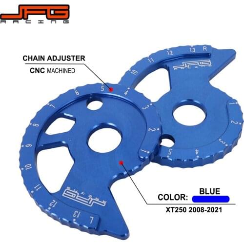 Motorcycle 2021 NEW CNC Chain Guide Adjuster Regulator Kit For YAMAHA XT250 2008-2015 2016 2017 2018 2019 2020 2021 Dirt Bike