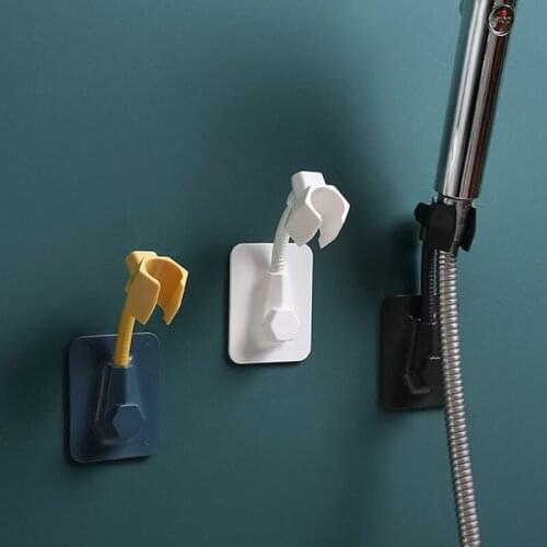 Shower Bracket Bathroom Seamless Shower Bracket Dormitory Bathing Universal Adjustable Shower Base