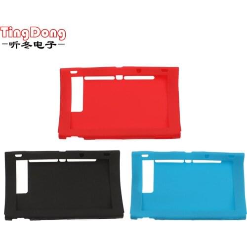 170x105x25mm Black/Blue/Red/Pink Non-slip Surface Skin Silicone Rubber Case Cover game console part For Nintendo Switch NS