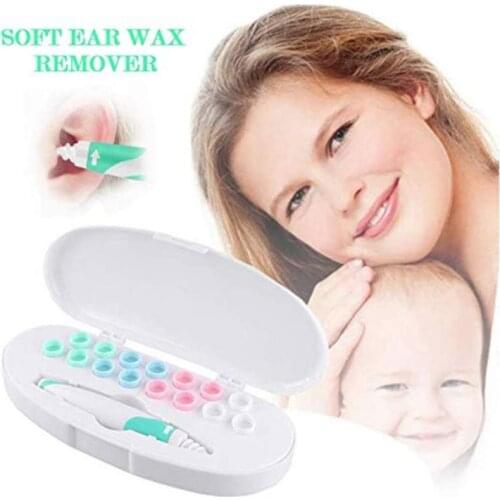 New Ear Wax Removal Tool Soft Spiral Ear Cleaning Ear Wax Removal Ear Cleaner Ears Plugs Spirals Care Tool Boxed