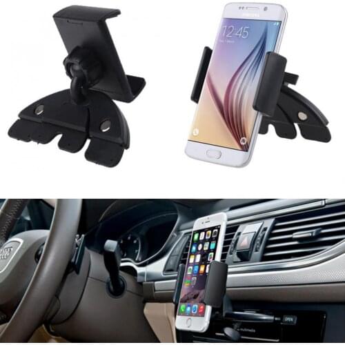 Durable Auto Car CD Slot Phone Adjustable Cell Mobilephone Holders