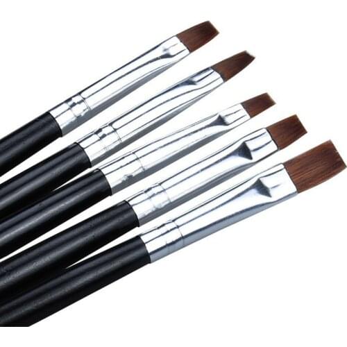 Professional Nail Art Brush Set Line Drawing Painting Pen UV Gel Polish For Designs Acrylic Manicure Brush For Gradient