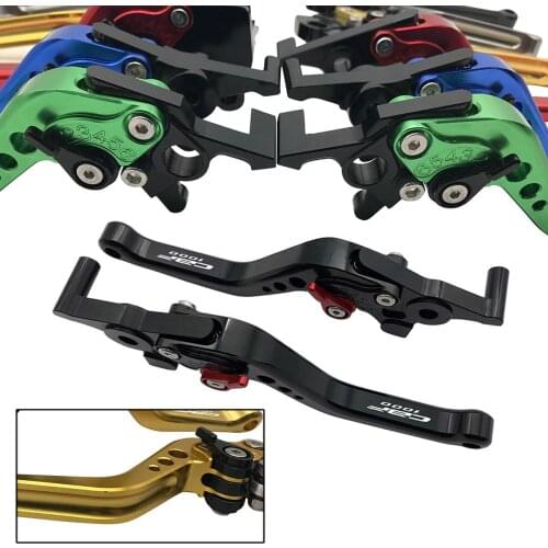 SEMSPEED CBF1000 logo Motorcycle CNC Short Brake Clutch Levers Handle Grips End For Honda CBF1000/A 2010-2012 2013 Accessories