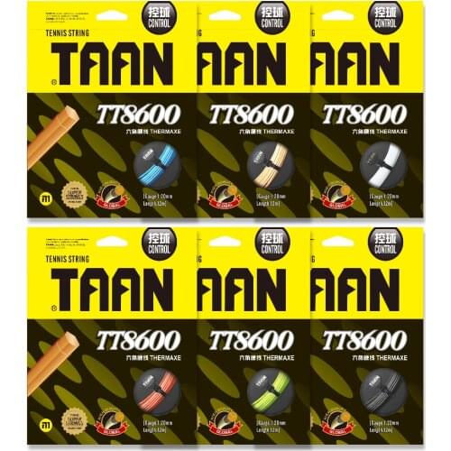 2pcs TAAN TT8600 six-angels polyester tennis string