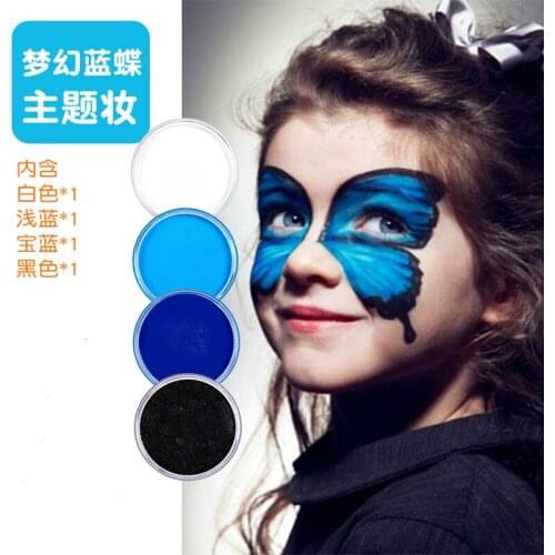 Water-soluble body painting pigments childrens theme color painting cream clown oil color festival cos makeup makeup paint