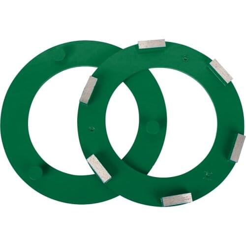 High Quality 240MM Klindex Diamond Tooling Metal Bond 9.5 Inch Grinding Disc With Six Segments Free Shipping