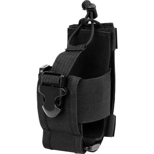 1000D Tactical Molle Radio Walkie Talkie Pouch Waist Bag Holder Pocket Portable Interphone Holster Carry Bag for Hunting Camping