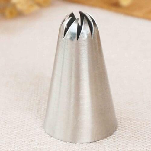 #108E Cake Piping Nozzle Cream Decor Icing Tip Creat Flower Rose Nozzles Cake Fondant Baking Tool Cupcake Decor