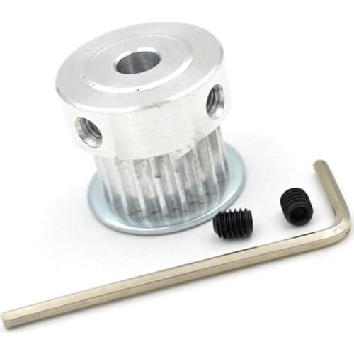 20 Teeth HTD3M Synchronous Pulley, Bore 5/6/6.35/8/10/12mm, For Width 10mm HTD3M Timing Belt, HTD3M Pulley Gear 20Teeth 20T