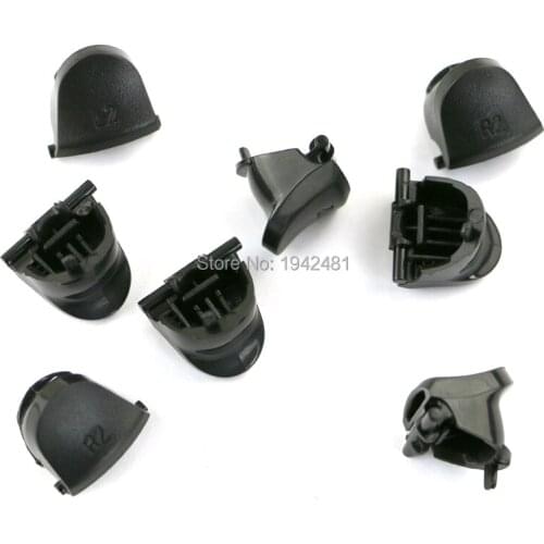 5pairs/lot Black L2 R2 Trigger Replacement Parts Buttons For PlayStation 4 PS4 Controller