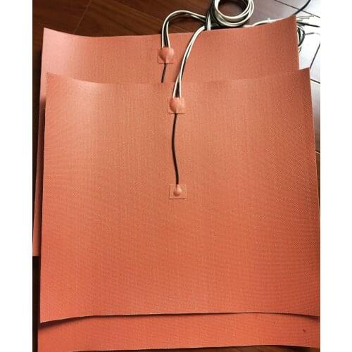 300X300mm 750W 220V, w/ NTC 100K Thermistor, Silicone Heater 3D Printer Heater,Heatbed, First Grade Quality Guaranteed