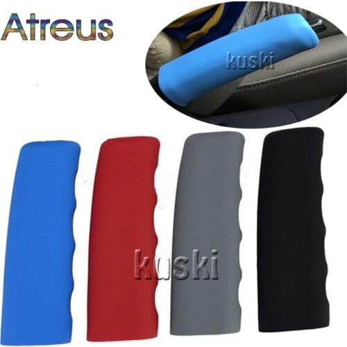 Atreus Silicone Car Handbrake Hand Brake Grips Covers for Volvo Toyota Chevrolet cruze Opel astra h Nissan qashqai Peugeot 307
