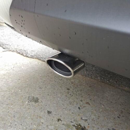 Car universal stainless steel exhaust pipe muffler for Opel Astra VAUXHALL MOKKA Zafira Insignia Vectra Antara