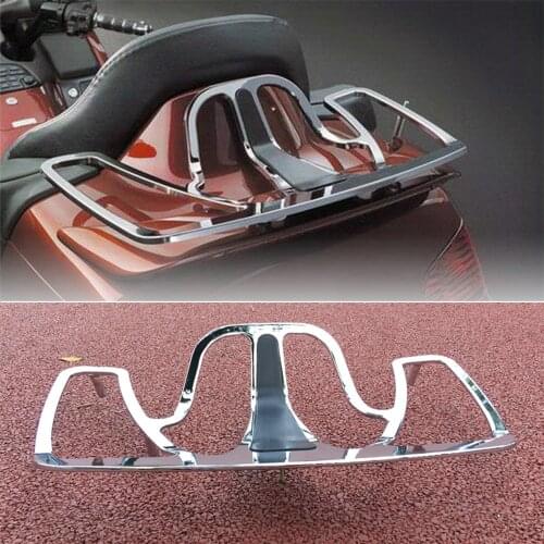 Motorcycle Luggage Rack for Honda Goldwing GL1800 GL 1800 2001-2017 Chrome Trunk Luggage Rack Aluminum Motorcycle Accessories