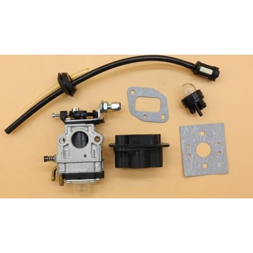 Carburetor Base Connector Intake Manifold Fuel Hose 43cc 52cc BC430 BC520 1E40F-5 44F-5 Garden Motor Brush Cutter Trimmer