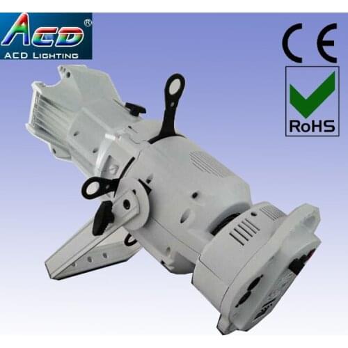 White body 150w led profile spot theatre lighting with 19degree warm white leds