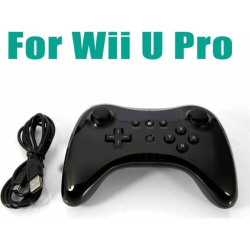 For WiiU Pro U Gamepad For Nintend For Wii U Pro Controller USB Classic Dual Analog Support Bluetooth Wireless Remote Controle