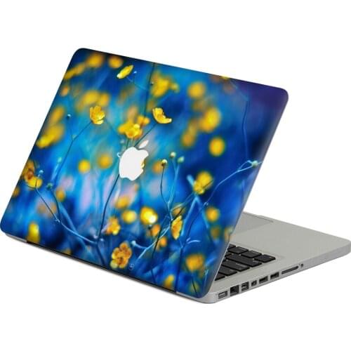 Close-up flowers Laptop Decal Sticker Skin For MacBook Air Pro Retina 11" 13" 15" Vinyl Mac Case Notebook Body Full Cover Skin