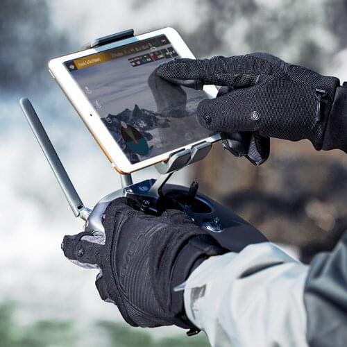 3 Sizes PGYTECH Photography Gloves Outdoor Mountaineering Ski Riding Flip Waterproof Windproof Touch Flying Gloves
