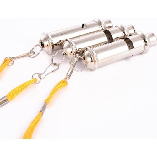 Manufacturers directly sell life-saving camping high-frequency whistle outdoor whistle sports training referee police post