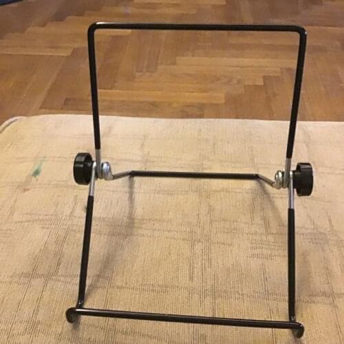 Universal Mobile Phone Holder 180° Adjustable Angle Foldable Metal Wire Stand Mount For Cellphone Tablet PC Book Desk N7MC