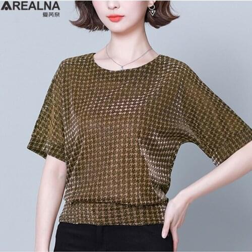 Blusas mujer de moda 2021 summer Korean bat sleeve Blouse women Plus Size loose vintage short sleeve office shirts chemise femme