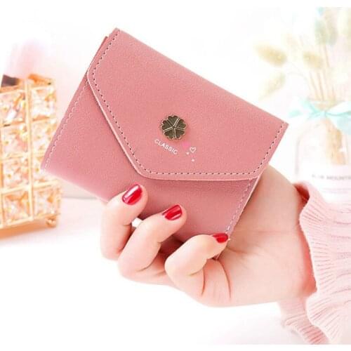 Women Wallet Fashion Pink Dollar Bag Sweet Cute Wallet Girl Zipper Hasp Clutch Coin Card Pack Female Purse Coin Card Holder