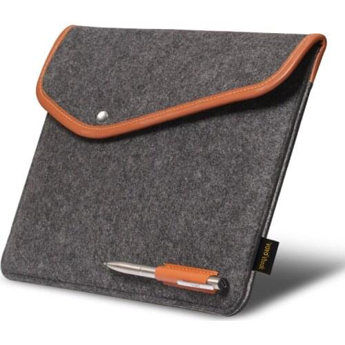 10.1inch 9.7inch Universal Sleeve Case / Pouch for Tablet PC Black Orange
