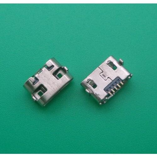 100pcs/lot Micro USB jack connector For Huawei Y5 II CUN-L01/ For Amazon Kindle Fire 5th Gen SV98LN USB Socket Port Plug